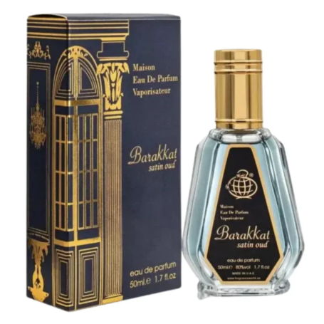 Eau de Parfum Fragrance World Barakkat Satin Oud - unisex - 50ml