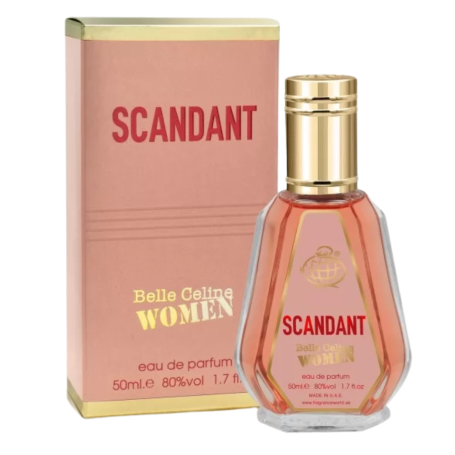Découvrez Eau de Parfum Scandant Belle Celine pour Femme - Fragrance World 50ml
