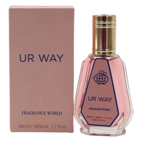 Eau de Parfum Fragrance World Ur Way - pour femme - 50ml