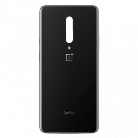 Vitre arrière OnePlus 7 Pro Noir - Avec logo + Adhesif