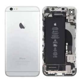 Chassis Complet iPhone 6 Argent avec Connecteur de Charge et Batterie d'Origine Grade AB - Pièces de Remplacement de Qualité