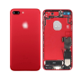 Châssis Complet iPhone 7 Plus Rouge - Connecteur de Charge + Batterie Grade AB - Pièce d'Origine Remontée