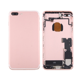 Châssis Complet iPhone 7 Plus Rose - Connecteur de Charge et Batterie Origine Grade B - Pièces de Remplacement