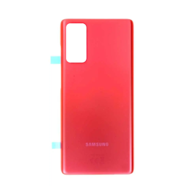 Rear Window for Samsung Galaxy S20 FE 4G/5G 2020 Red Original Disassembled Grade A