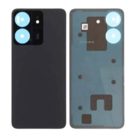 Xiaomi Redmi 13C Rear Window without Lens Frame Black (Original Disassembled) - Grade A