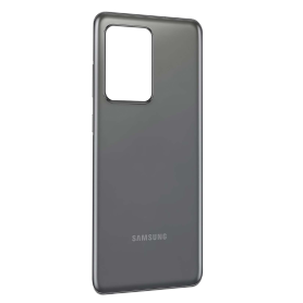 Vitre Arrière Samsung Galaxy S20 Ultra Gris - Original Démonté Grade AB | Sans Contour Lentille G988B