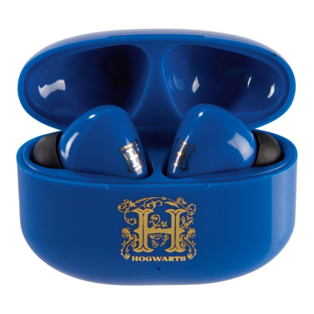 Écouteurs Bluetooth OTL Harry Potter Logo Hogwarts Or - Bleu