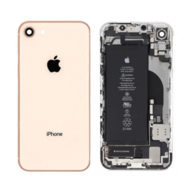 Châssis Complet iPhone 8 Plus Or - Connecteur de Charge et Batterie d'Origine Grade A