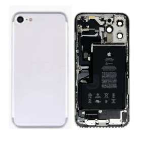 Châssis Complet iPhone 7 Argent - Connecteur de Charge & Batterie d'Origine (Grade B) | Réparez Votre Smartphone