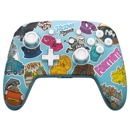 PowerA Fortnite Sticker Mania Wireless Controller for Nintendo Switch