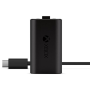 Kit Play & Charge Microsoft Xbox Noir - Rechargement et Jeu Ininterrompus pour Votre Xbox