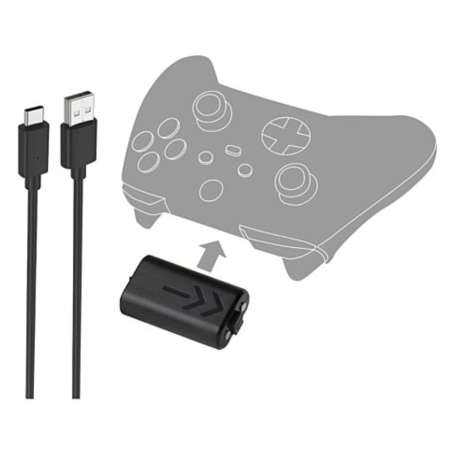 Konix Mythics Kit Play & Charge for Xbox Series X/S/One - Black