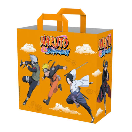 Stitched Shopping Bag Naruto Shippuden - Orange