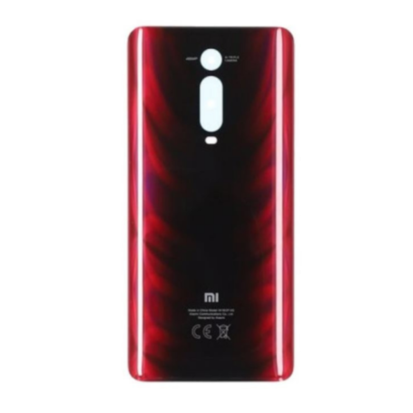 Rear Window Xiaomi Mi 9T / Mi 9T Pro Red Original Disassembled Grade AB - Without Contour Lens Replacement