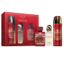Coffret cadeau 3 pièces Lattafa Badee Al Oud Sublime : Eau de parfum 100 ml - Déodorant 200 ml - Brume Parfumé Cheveux 50 ml