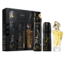 Lattafa Maahir 3-piece gift set : Eau de parfum 100 ml - Perfumed Spray 200 ml - Air freshener 300 ml