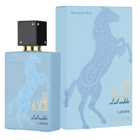 Eau de Parfum Lattafa Lail Maleki Moroccan Blue - pour homme - 100ml