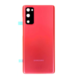 Buy Rear Window Samsung Galaxy S20 FE 4G/5G 2020 Red Original Disassembled Grade AB