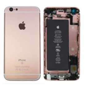Chassis Complet iPhone 6S Plus Rose - Connecteur de Charge & Batterie d'Origine - Grade A | Pièce de Remplacement de Qualité