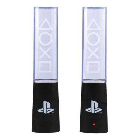 Lampe d'Ambiance Playstation 22 cm avec Lumière Liquide Dansante - Éclairage Original par Paladone