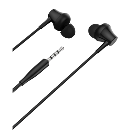E13N FASR Wired Jack Headphones - Black