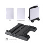 Support de refroidissement, chargement manettes et rangement de jeux pour PS5/Slim Dobe TP5-0593S