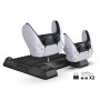 Support de refroidissement, chargement manettes et rangement de jeux pour PS5/Slim Dobe TP5-0593S