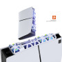 Ventilateur de refroidissement PS5 Slim Dobe TP5-3538S RGB - Blanc