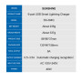 Chargeur Intelligent Lightning SUNSHINE SS-304Q USB - Gris