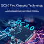 Chargeur Intelligent Lightning SUNSHINE SS-304Q USB - Gris