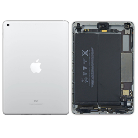 Complete iPad 7e A2197 Chassis Silver Battery Grade B - Affordable Repairs