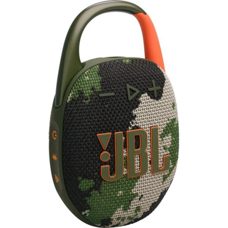 Enceinte Bluetooth Portable JBL CLIP 5 - JBLCLIP5SQUAD - Camouflage