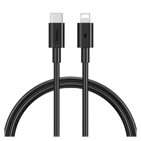 Câble USB-C / Lightning 20W Remax RC-175i - 1M - Noir