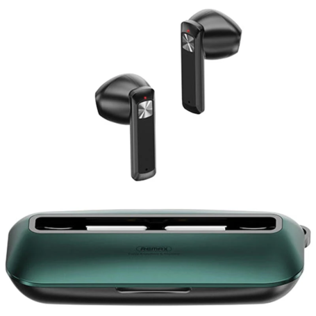 Écouteurs Bluetooth 300 mAh Remax TWS-28 - 4H d'Autonomie - Vert