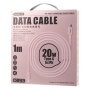 Câble USB-C / Lightning 20W Remax RC-175i - 1M - Rose