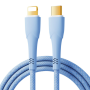 Câble Type-C / Lightning Tressé 20W Remax RC-C063 - 1.2M - Bleu
