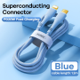Câble Type-C / Lightning Tressé 20W Remax RC-C063 - 1.2M - Bleu