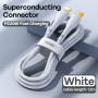 Remax RC-C063 20W Braided Type-C / Lightning Cable - 1.2M - White