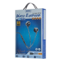 Remax RM-711i Metal Lightning Wired Earphones 1.2M Black – High-Quality Sound for Your Devices