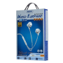 Écouteurs Filaires Lightning en métal Remax RM-711i - 1.2M - Blanc