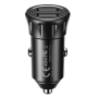 Remax RCC236 Vanguard Series 2.4A Car Charger - Black