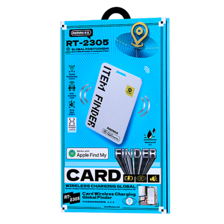 Remax RT-G2305 Object Locator (Card Anti Loss Device) - Work with Apple Find My - IP68