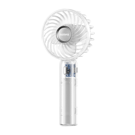 Ventilateur Portable 1200mAh Remax RS-SF01 - 3 modes de vitesse - Transparent
