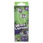 Remax RM-512 Metal Jack Wired Earphones - 1.2M - Silver