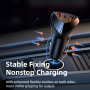 Remax RCC323 Alien III Series 49.5W 2 USB Ports & 1 Type-C Port Car Charger - Black