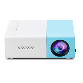 Achetez Mini Projecteur Intelligent LED HD 4K YG300 800 Lumens WiFi Bluetooth - Compact et Puissant - Bleu