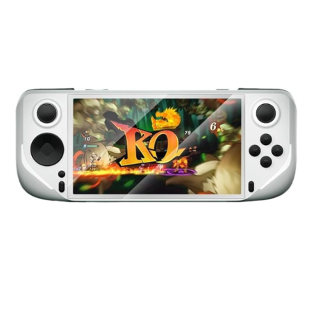 Console de Jeu Vidéo Portable E6 Écran IPS 5" 64 Go - Blanc