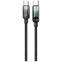 Câble de Charge avec Ecran USB-C vers USB-C XSSIVE XSS-BRDIG1MCC