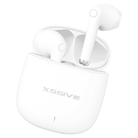 Écouteurs Bluetooth + boîtier de chargement XSSIVE XSS-TWS6W - Blanc