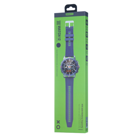 Remax WATCH12 Waterproof Smartwatch 470 mAh - AMOLED Screen - Yellow